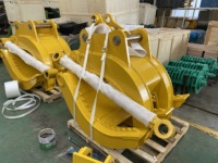 Heavy Duty Mechanical Timber Grapple for 3 to 50 Ton Excavator Logging Grab Attachment