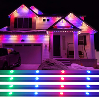 Fábrica AOYING, Luz LED de Punto de Alta Calidad, 24V 6000k 5LED 30mm RGBW, para Exteriores, Permanente, IP68 Impermeable, para Decoración Navideña