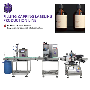 Máquina Tapadora Rotativa Automática SWIFT FILL, Línea Integrada <span class=keywords><strong>de</strong></span> Llenado, Tapado y Etiquetado <span class=keywords><strong>de</strong></span> Sobremesa para Pequeñas Empresas, Viales <span class=keywords><strong>de</strong></span> Vidrio - Product Image 2