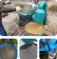 Machine à décortiquer le blé et à écaler le maïs multifonctionnelle à haut rendement pour les usines de transformation