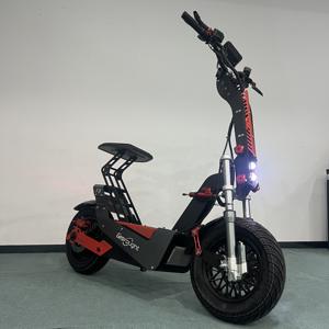 Trottinette électrique pliable pour adulte avec pneus larges de 16 pouces, phare, démarrage NFC, accélérateur au pouce, longue autonomie 72V 40AH 50AH 60AH - Product Image 1