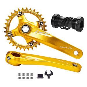 <span class=keywords><strong>Pédalier</strong></span> Vélo VTT Route en Alliage d'Aluminium 104BCD 170mm avec Boîtier de <span class=keywords><strong>Pédalier</strong></span> et Autres Pièces de Vélo Incluant le Plateau - Product Image 4