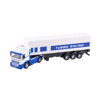Turbo Racing C50 1/76 Échelle Micro 2.4G Radiocommande Jouet Voiture de course RC Semi-remorque RC