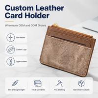 Porte-cartes magnétique souple avec dragonne, multi-poches compactes, personnalisable en épaisseur et poids, prêt à la vente