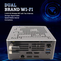 Ordenador de alto rendimiento Intel Core i9 8950H Intel UHD gráficos procesador 630 Mini computadora Mini PC