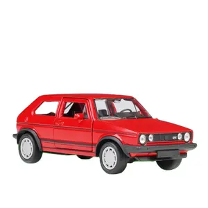 WELLY 1: 36 Golf I GTI Simulation Legierung Auto Modell zurückziehen Auto Spielzeug MENTAL MODELL für Jungen Sammlung Dekoration