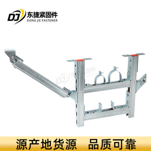 Support carré en acier au carbone Dongjie, galvanisé électrolytiquement, grade 48, pour système de montage solaire - Product Image 4