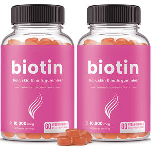 OEM biyotin saç cilt çivi Gummies C vitamini <span class=keywords><strong>E</strong></span> takviyesi yetişkinler ve hamile kadınlar için sağlıklı radyant güzellik - Product Image 1