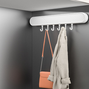 Multifunctional Household Storage <b>Rack</b> With Suction Cup <b>Wall</b> Mounted Strong Adhesive <b>Hooks</b> For Kitchen And Bathroom - Product Image 3