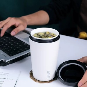 <b>Ceramic</b> Coffee Mug 380Ml With Lid For Coffee And Milk Tea Use - Product Image 2