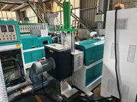 Granulateur à haute vitesse pour tuyaux en plastique HDPE à vis unique, refroidissement par air, recyclage, modèle SJ-120F