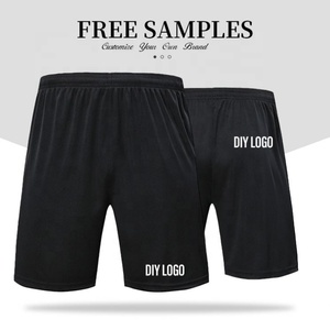 Factory Price 100% Polyester <b>Men's</b> Summer Casual <b>Shorts</b> <b>Elastic</b> <b>Waist</b> Mid Rise Breathable Quick Dry Support Custom Logo - Product Image 4