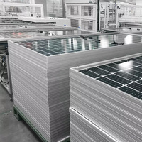 Panel Solar de Doble Vidrio Tipo N de Segunda Mano, Usado, 450W-670W, Alta Eficiencia 21%-23.5%, Grado A, para Aplicaciones en Techos de Vidrio