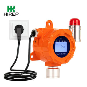 HIREP 0-100ppm LCD Screen H2O2 Fixed Gas Detector &amp; <strong>Analyzer</strong> with DC 24V <strong>Power</strong> Sound+Light Alarm ATEX/CE/FCC/SIL Certified - Product Image 2