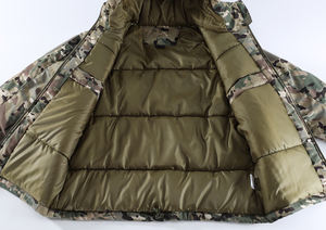 เสื้อแจ็คเก็ตฤดูหนาวสำหรับกิจกรรมกลางแจ้งในป่ารัสเซีย กันน้ำ เสื้อโค้ทสำหรับตั้งแคมป์ เสื้อโค้ทแบบยุทธวิธี ผ้าริปสต็อป กันลม เสื้อโค้ทบุใย - Product Image 4