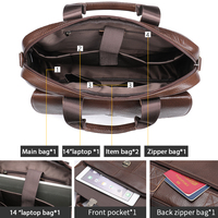 Sacs à main de luxe pour hommes Marrant, sacs pour ordinateur portable en cuir véritable, sacs messager de bureau en cuir pour hommes, sacs à main pour documents, porte-documents