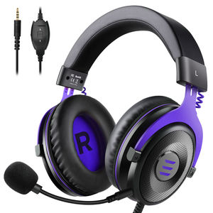 <span class=keywords><strong>Casque</strong></span> <span class=keywords><strong>filaire</strong></span> EKSA E900, <span class=keywords><strong>casque</strong></span> de jeu stéréo avec micro, PC, <span class=keywords><strong>casque</strong></span> de jeu 3,5 mm, microphone à réduction de bruit active - Product Image 1