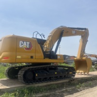 Excavatrice sur chenilles Caterpillar CAT330GC d'occasion, 30 tonnes, pour travaux miniers, de terrassement et de construction