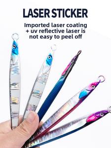 Jig <span class=keywords><strong>de</strong></span> Pesca <span class=keywords><strong>en</strong></span> <span class=keywords><strong>Mar</strong></span> 80g/100g Luminoso UV <span class=keywords><strong>de</strong></span> Hundimiento Rápido y Lento para Pescar Bacalao y Otros Peces <span class=keywords><strong>de</strong></span> <span class=keywords><strong>Mar</strong></span> - Product Image 3