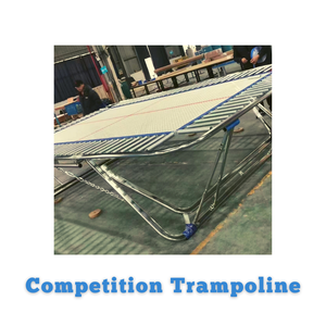 <span class=keywords><strong>Trampoline</strong></span> de <span class=keywords><strong>compétition</strong></span> de <span class=keywords><strong>gymnastique</strong></span> 5m x 3m, super <span class=keywords><strong>trampoline</strong></span> pour entraînement professionnel avec pont d'extrémité - Product Image 2