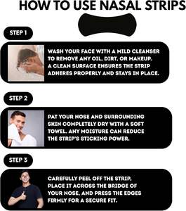 Tiras Nasales Transpirables Adhesivas YOJO Extra Fuertes Anti-Sudor para Deportistas - Product Image 6