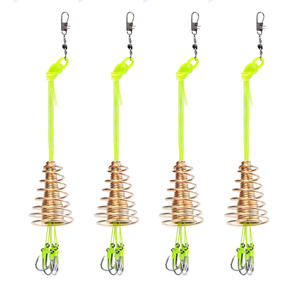 Anzuelos de Pesca de Fondo de Bronce 7-13 8g-15g Súper Fuertes para Carpa y Pesca en Mar - Set de Aparejos - Product Image 4