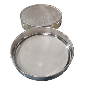 Tamis d'essai en acier inoxydable ASTM E11 de 200 mm # 230 # 270 0.063-0.053mm pour la gradation de la poudre minérale de ciment en matière première - Product Image 3