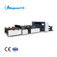 Máquina de Impresión Digital de Inyección de Tinta Automática de 8 Colores Serie Dayuan H-1716 con Alimentación por Rollo de 1700 mm para Embalajes Corrugados de Alta Calidad