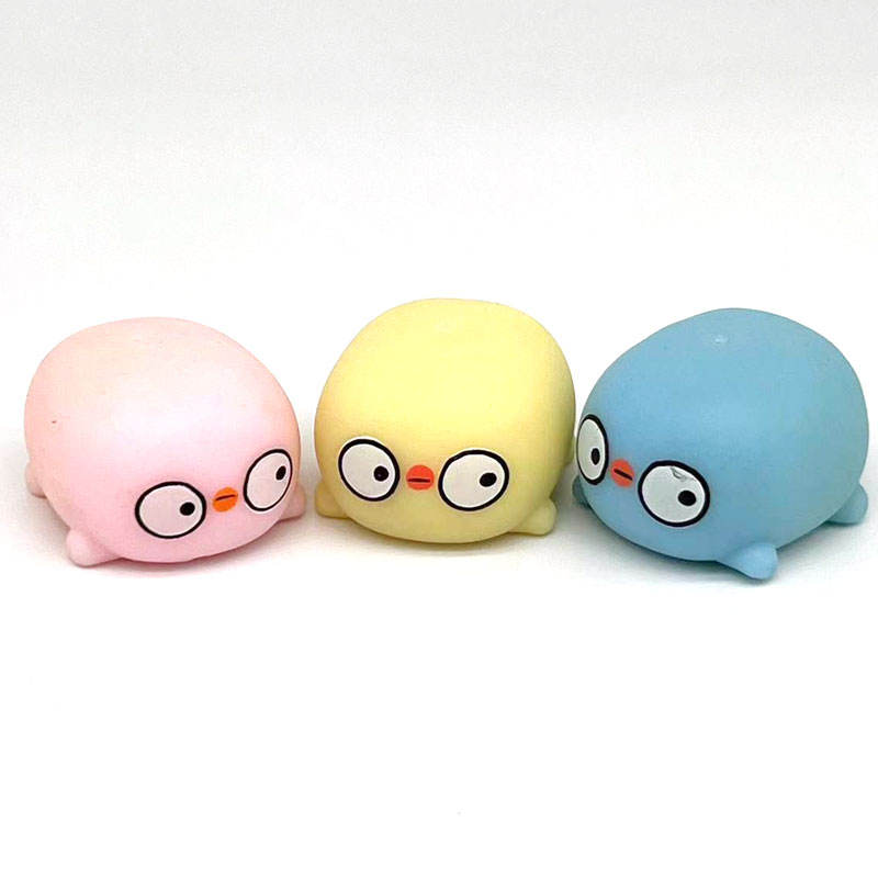 2022 New Cute Animal Shape Squeeze Fidget Stress Ball Toy for Kids
