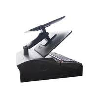 Sistema POS de Doble Pantalla de 15.6 Pulgadas Todo en Uno, Pantalla Táctil Capacitiva, Terminal POS I3