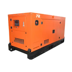 12KW/15KVA Silent Diesel Generator Set 220V/380V/50Hz Open Frame with ATS Water Cooled Single Three-Phase Genset