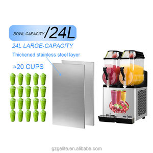 Alta Calidad Precio Barato Comercial Hogar Slash <span class=keywords><strong>Machine</strong></span> <span class=keywords><strong>Slush</strong></span> Granita <span class=keywords><strong>Machine</strong></span> PARA LA Venta - Product Image 6