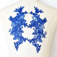 Applique en dentelle brodée pour robe de mariée, chaussures, accessoires de couture DIY, patch