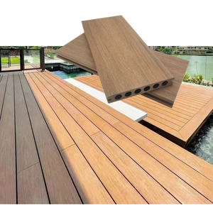 SHENGCHENG - Tarima de Exterior con Relieve 3D a Buen Precio, Tarima de WPC Hueca Coextruida para Terraza y Jardín - Product Image 1