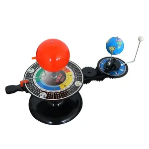 DOULUO High Quality Manually Sun Moon Earth Model of Educational Equipment Three Globe Model