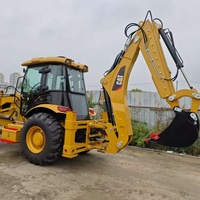 Offerta Speciale: Escavatore-Caricatore Multifunzionale CAT 420F Usato, a Basso Consumo di Carburante, per Lavori Agricoli, Stradali, Municipali e di Costruzione di Condutture