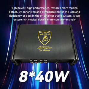 Amplificateur DSP professionnel pour <span class=keywords><strong>voiture</strong></span> LBDSP8PRO Haute puissance 2 canaux 8x40W 4 Ohm Bluetooth intégré Haute performance 9-16V - Product Image 3