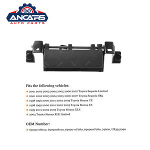 자동차 부품 자동차 뒷문 도어 핸들 69090-08010 690-0C080 토요타 시에나 반 1998-2003 세쿼이아 2001-2007 테일 게이트 핸들 - Product Image 3