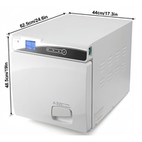 Equipo de Esterilización por Vapor a Presión y Vacío con Pulsación de 22L, Certificado CE, Clase N, Autoclave de Vapor