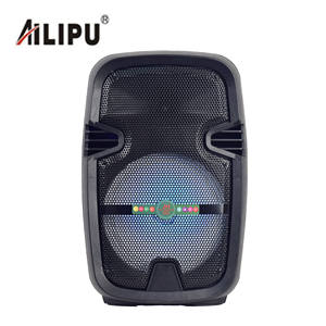 Altavoz Portátil Profesional Inalámbrico de 8 Pulgadas con Subwoofer y Control Remoto, con Micrófonos en Venta - Product Image 1