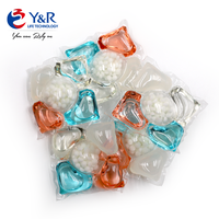 Capsules et dosettes de lessive 5-en-1 de qualité supérieure, formes variées, parfum longue durée, formule écologique, service de personnalisation du logo