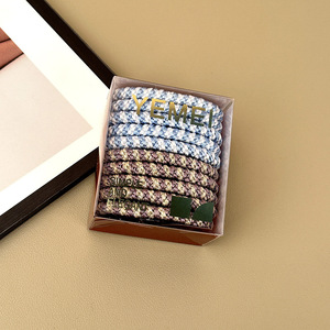 10 ชิ้น/ชุด ยางรัดผม<span class=keywords><strong>ส</strong></span>ีผ<span class=keywords><strong>ส</strong></span>มสไตล์ฝรั่งเศส ยืดหยุ่น<span class=keywords><strong>ส</strong></span>ูง บรรจุกล่อง ที่คาดผม <span class=keywords><strong>ส</strong></span>ายรัดผม<span class=keywords><strong>หนัง</strong></span> อุปกรณ์เ<span class=keywords><strong>ส</strong></span>ริมผม ขายส่ง - Product Image 4