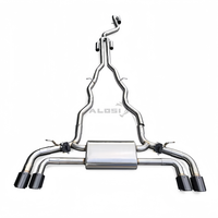 Sistema de Escape Catback con Válvula para BMW 540 540i G30 G38 3.0T B58 2018-2024, Silenciador de Acero Inoxidable, Modificación de Sonido para Automóvil