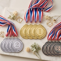 Médailles de football de la Ligue des Champions, médailles athlétiques 3D en or, argent et bronze, médailles et trophées de la Ligue des Champions d'Europe