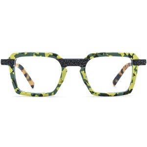19381 Nueva Montura Cuadrada Multicolor Hecha <span class=keywords><strong>a</strong></span> Mano <span class=keywords><strong>de</strong></span> Acetato para Hombre y Mujer, Unisex, con Filtro <span class=keywords><strong>de</strong></span> Luz Azul para Miopí<span class=keywords><strong>a</strong></span> - Product Image 6