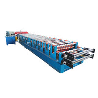 Fabricant de machines pour tôles métalliques à double couche, équipement pour la fabrication de tôles de toiture, machine de formage de rouleaux de tôles, machine de toiture métallique