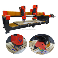 Máquina Automática de Corte de Granito y Mármol, Router CNC de Doble Cabezal para Cortar Agujeros en Encimeras y Fregaderos, Pulido de Bordes, Maquinaria para Piedra