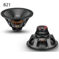 Subwoofer professionnel B21 double 21 pouces haute puissance 5000W RMS pour clubs et bars