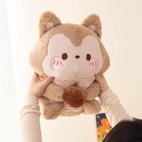 Peluche personnalisée sur mesure, écureuil en peluche avec rembourrage en coton PP