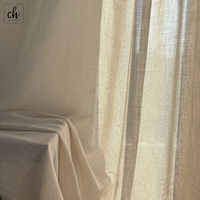 Tissu pour rideaux au mètre 6004-38, 190 GSM, en stock et MOQ 1M